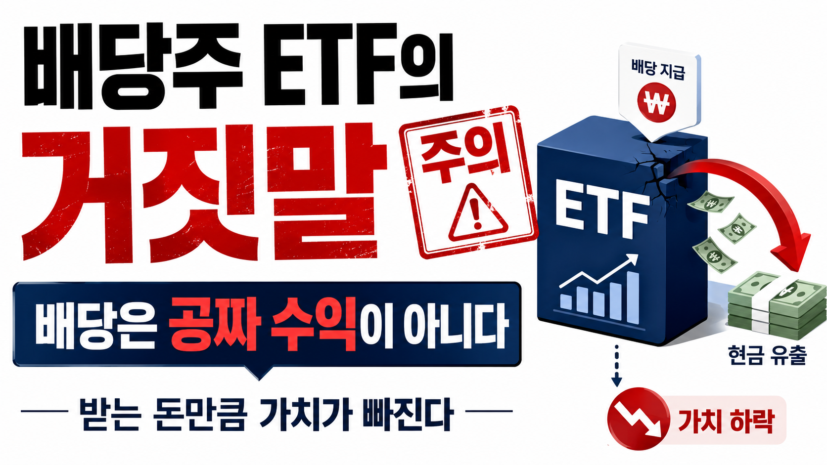배당주 ETF의 거짓말